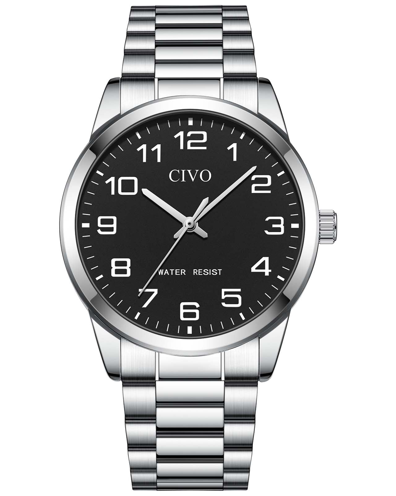 8347C | Quartz Men Watch | Stainless Steel Band