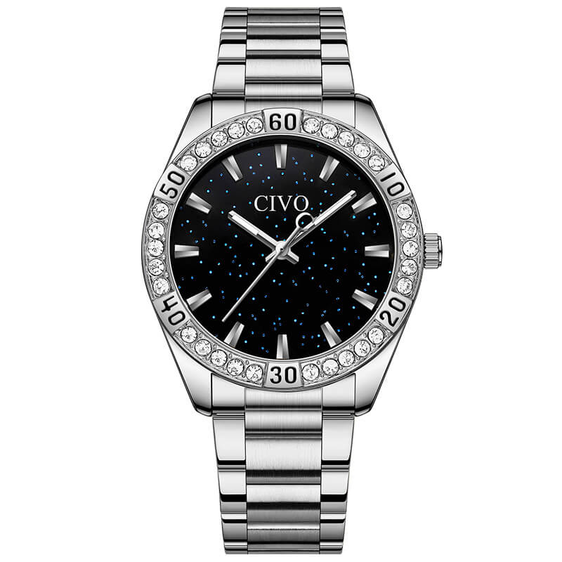 8118C | Quartz Women Watch | Stainless steel Band