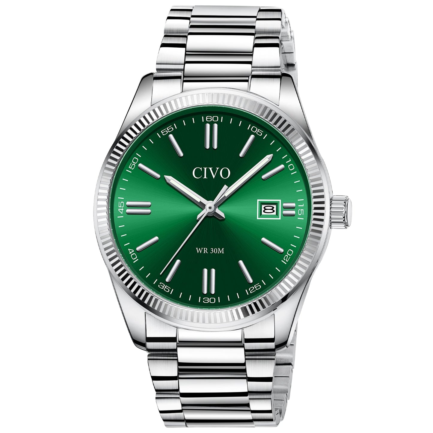 8349C | Quartz Men Watch | Stainless Steel  Band