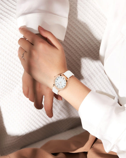 2298C | Quartz Women Watch | Leather Band