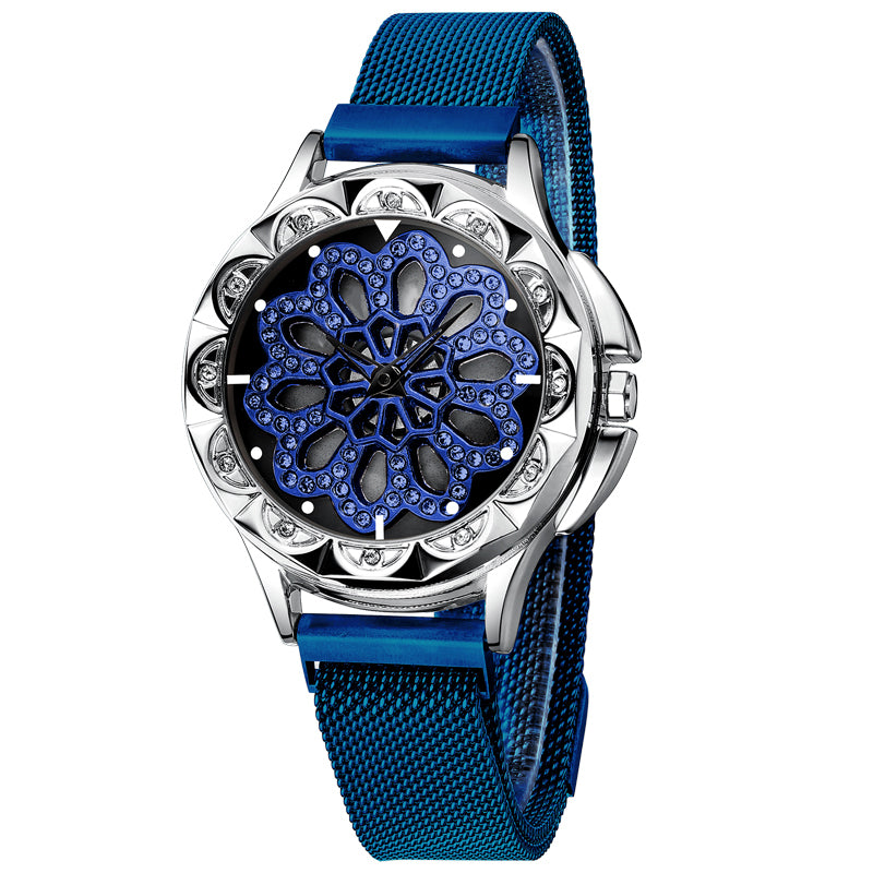 8103C | Quartz Women Watch | Mesh Band