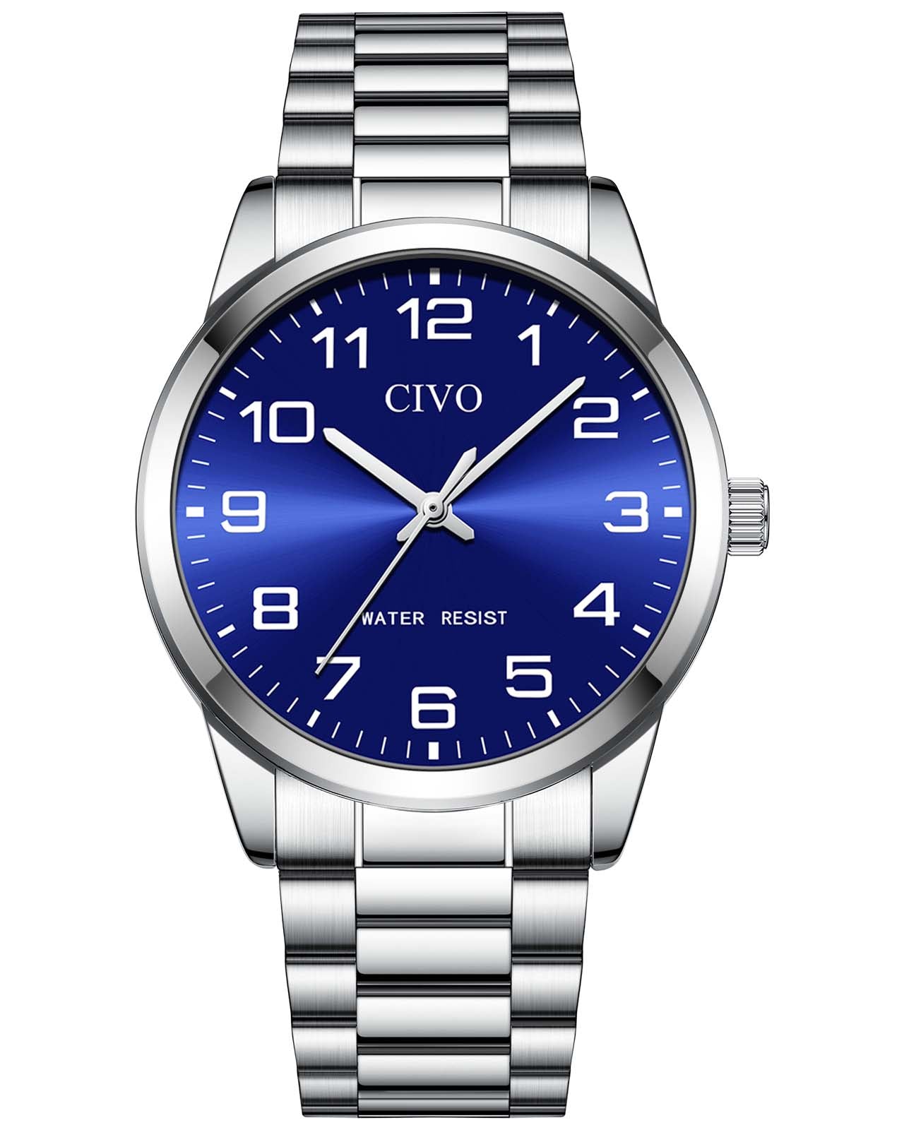 8347C | Quartz Men Watch | Stainless Steel  Band