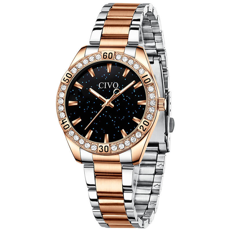 8118C | Quartz Women Watch | Stainless steel Band