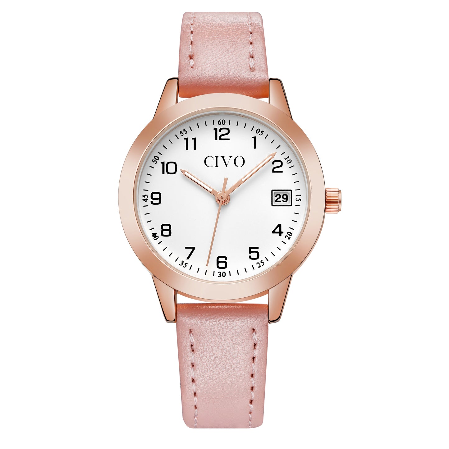 2298C | Quartz Women Watch | Leather Band