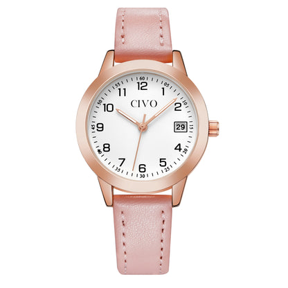 2298C | Quartz Women Watch | Leather Band