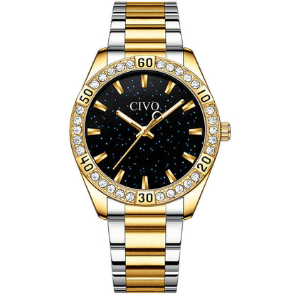 8118C | Quartz Women Watch | Stainless steel Band