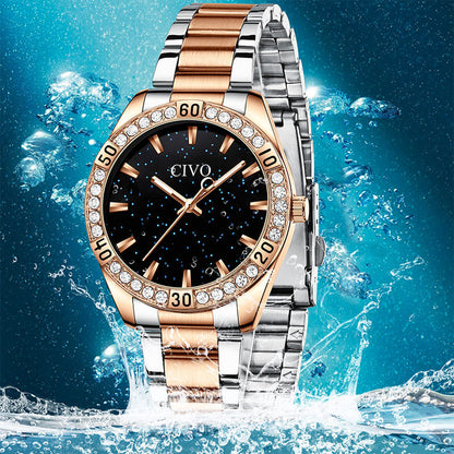 8118C | Quartz Women Watch | Stainless steel Band