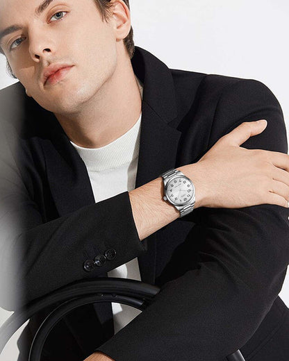 8347C | Quartz Men Watch | Stainless Steel  Band