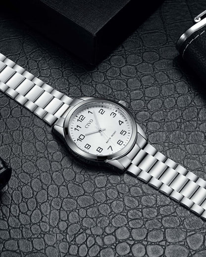 8347C | Quartz Men Watch | Stainless Steel  Band