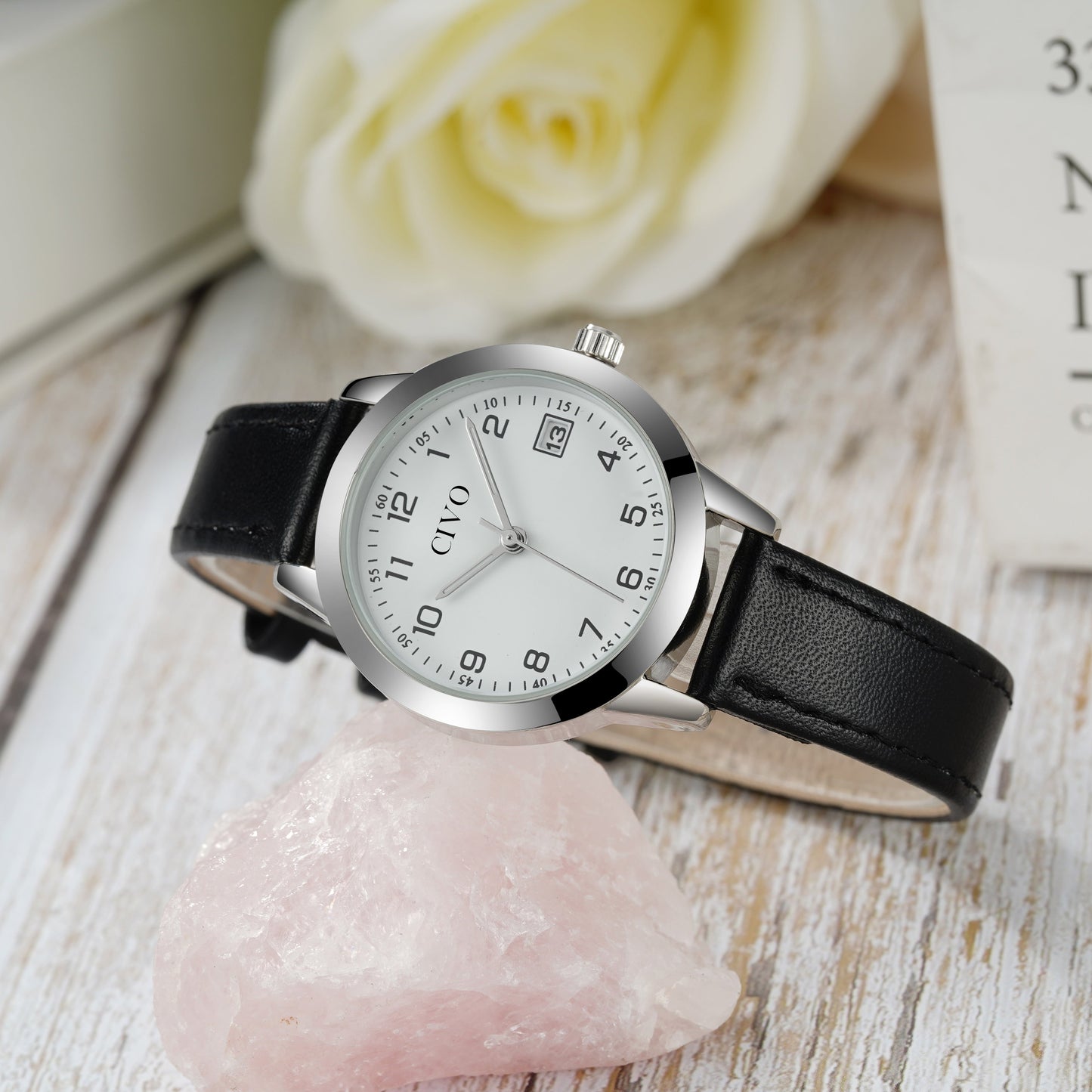 2298C | Quartz Women Watch | Leather Band