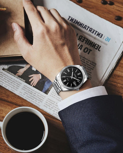 8349C | Quartz Men Watch | Stainless Steel  Band